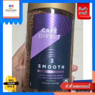 เครื่องดื่ม Cafe Direct Smooth Freeze Direct Instant Coffee  กาแฟสำเร็จรูป 100g. Cafe Direct Smooth Freeze Dir