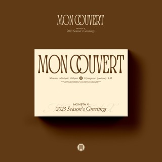 MONSTA X 2023 SEASONS GREETINGS : MON COUVERT (DESK CALENDAR ver.)