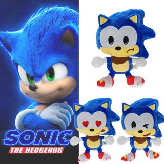 【In Stock】New 23cm  Sonic The Hedgehog Plush Toy Cute Soft Stuffed Animal Hug Doll Kids Gift