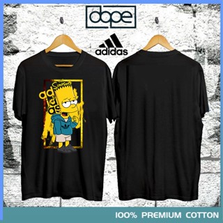 100% COTTON ADIDAS SIMPSON Tshirt T Shirt TEE Streetwear Men Women Unisex Baju Lelaki Wanita Perempuan_11