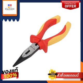 INSULATED คีมปากแหลมกันไฟ MATALL MTC208 6 นิ้วINSULATED LONG NOSE PLIERS MATALL MTC208 6IN