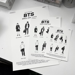 BTS POSTER โปสเตอร์บีทีเอส บังทัน