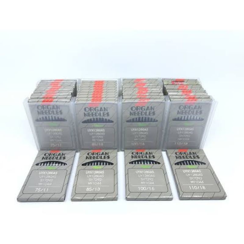เมซิน | เข็ม Overdeck / Kamput คุณภาพดี รหัส UY x 128 GAS ++ ยี่ห้อออร์แกนดั้งเดิม