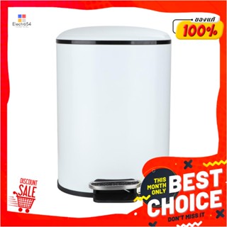 ROUND ถังขยะเหยียบกลม ACCO MILD SOFT CLOSE ขนาด 12L สีขาวROUND DUSTBIN PEDAL ACCO MILD SOFT CLOSE 12L WHITE