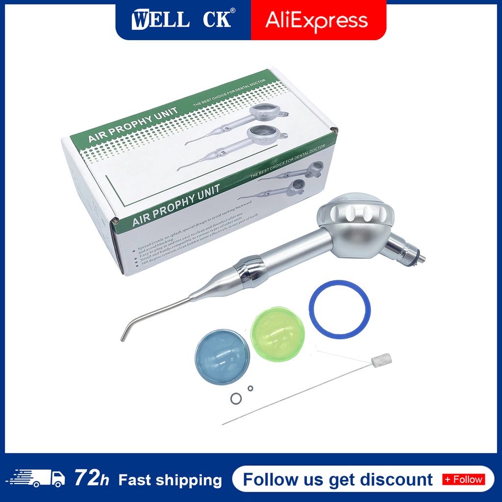 Dental Air Water Polisher Prophy Jet Air Flow Tooth Cleaning Polishing