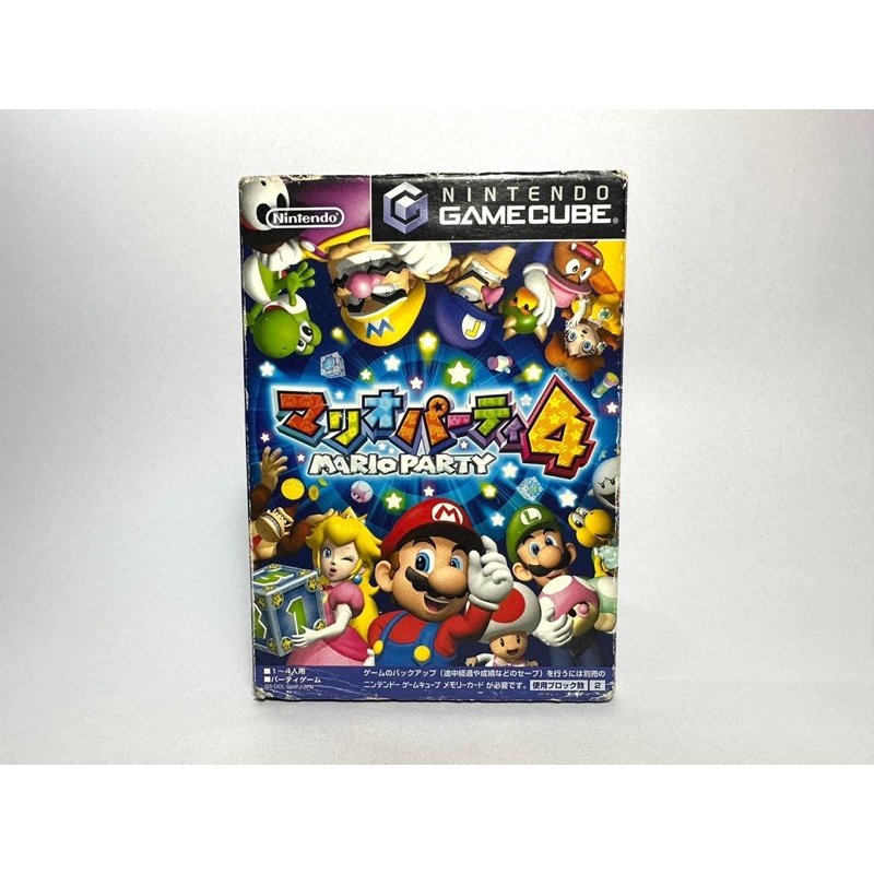 แผ่นแท้ Game Cube (japan)  Mario Party 4  GameCube