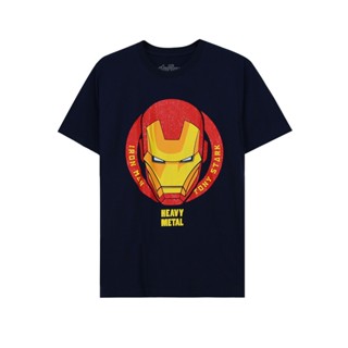 Power 7 Shop เสื้อยืดการ์ตูน ลายไอรอนแมน ลิขสิทธ์แท้ Iron Man T-Shirts (0220-682)_07