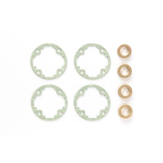 [อะไหล่รถบังคับ] TAMIYA 51553 SP.1553 TB-04 Gear Differential Unit Gasket (4pcs.) อะไหล่ทามิย่าแท้ rc