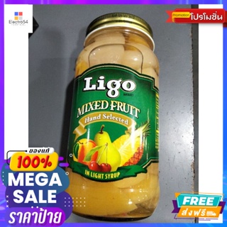 วัตถุดิบ Ligo Mixed Fruit ผลไม้ รวม ใน น้ำเชื่อม 680gLigo Mixed Fruit Mixed fruit in syrup 680g. Reasonable p
