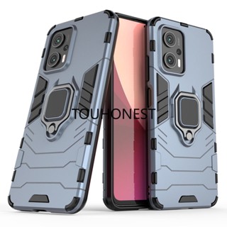 เคส Xiaomi Redmi Note 11T Pro Plus เคส Redmi Note 8T เคส Redmi Note 9T เคส Redmi K40S Case Redmi K50 Ultra Case Redmi A1 Plus Armor PC Shockproof Hard Case With Metal Ring Stand Phone Cases โทรศัพท์มือถือ แข็ง กันกระแทก พร้อมแหวนขาตั้งโลหะ สําหรับ