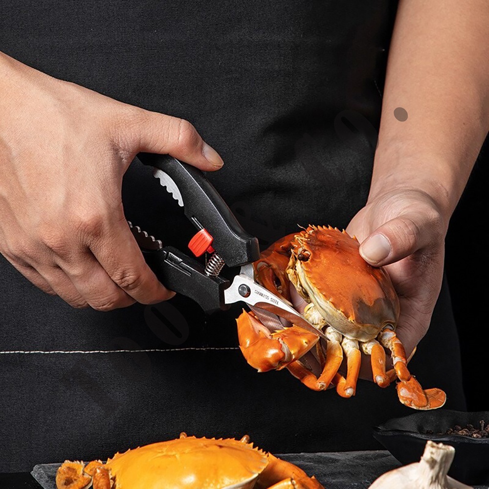 CRAB SCISSOR PLIER SCISSORS PEELER เครื่องตัดเครื่องมือ CRAB ผิว LOBSTER ShrimP SEAFOOD SHEARS PEELE