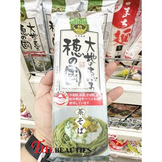 🔥🔥🔥  ️️ Japanese DAICHI NO MEGUMI CHA SOBA 240 G.  ไดชิโนะ เมกุมิโอโนคุนิฉะ โซบะ เส้นโซบะแห้งผสมชาเขียว Made in Japan