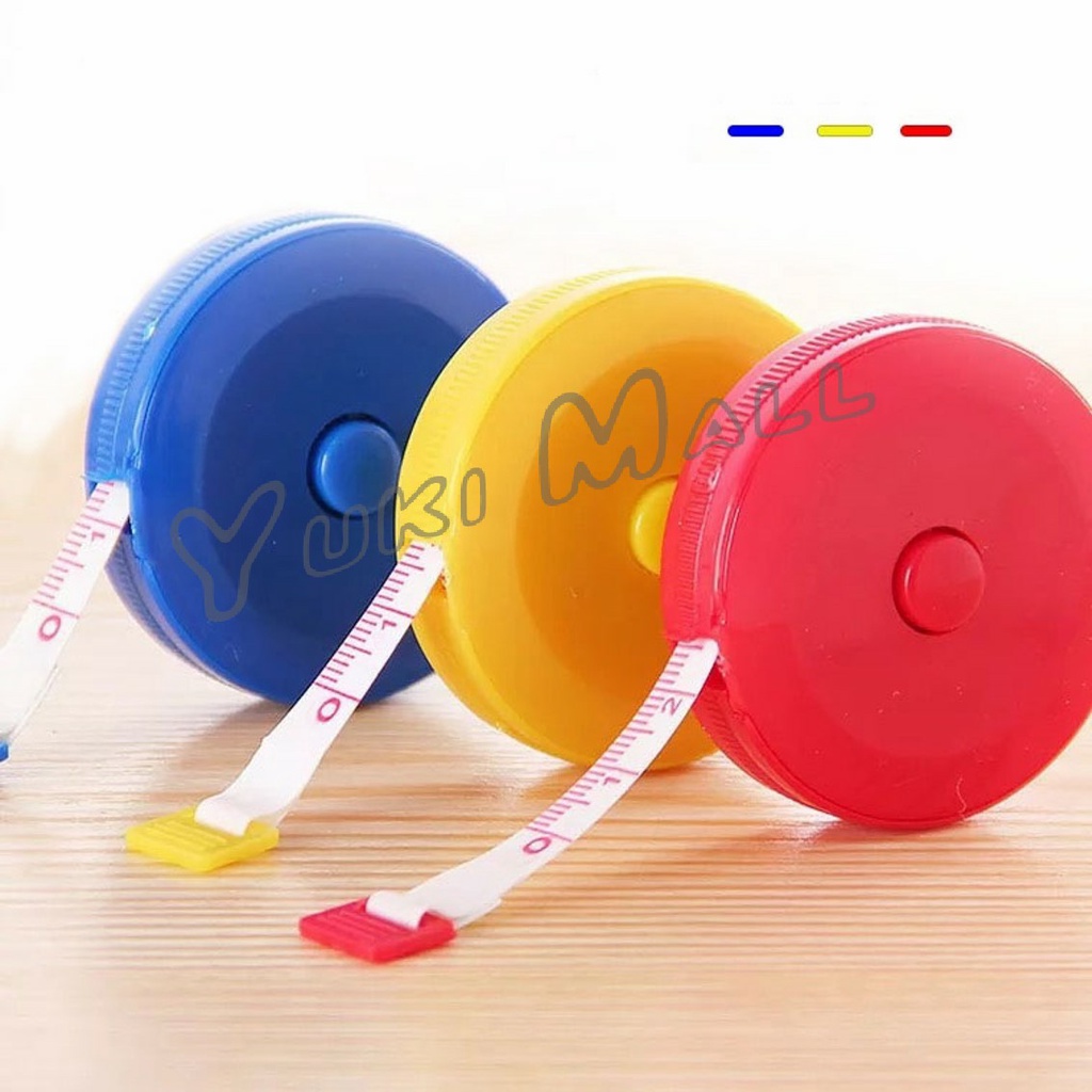 Yuki ตลับสายวัดตัว สายวัดเอว สายวัดรอบเอว **มาตราวัดเคลื่อไป 2 มิน**  ตลับเมตร - รูปที่ 2