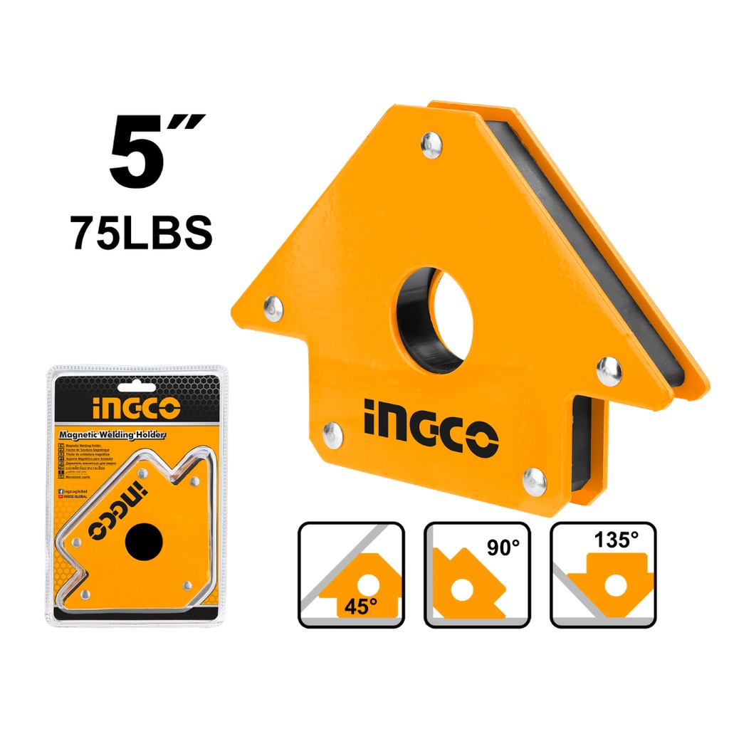 INGCO(อิงโก้)|  เครื่องมือ | แม่เหล็กจับฉาก 3″,4″,5″ AMWH25031, AMWH50041, AMWH50041 ราคา ถูกที่สุด ดีลบีเคเค แกลเลอรีภาพที่ 4