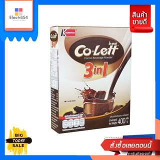 Co-Lett(โคเลตต์) Co-Lett เครื่องดื่ม 3in1 ตราโคเลตต์ 400 กรัม (เลือกรสชาติได้) Co-Lett 3in1 beverage, Colette brand, 400