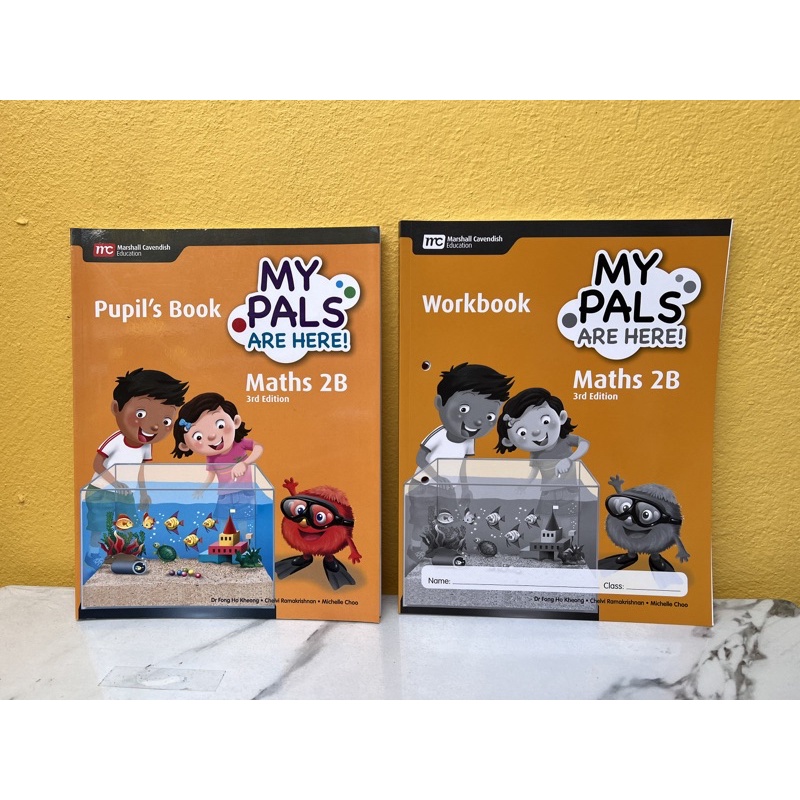 MPH Maths หนังสือเรียนและแบบฝึกหัด  📖 My Pals Are Here! Maths (3rd Edition) Primary 2