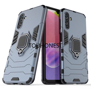 เคส Samsung Galaxy S23 Ultra เคส Samsung A04 เคส Samsung A04S เคส Samsung A12 Case Samsung A13 Case Samsung A14 Case Samsung A33 Case Samsung S23 Plus Armor PC Shockproof Hard Case With Metal Ring Stand Phone Cases โทรศัพท์มือถือ แข็ง กันกระแทก