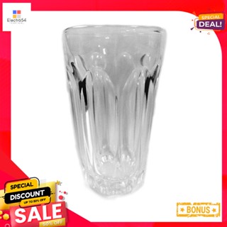 เอโร่Glassware4.4 4.4แก้วน้ำลายกลีบบัวขนาดออนซ์ แพ็ค12ใบaro Glassware4.4 x Oz.12Pcs