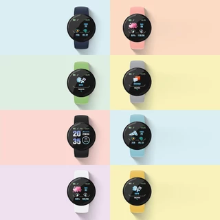 D18 Pro สมาร์ทวอทช์ สําหรับ IOS Android ผู้ชาย ผู้หญิง บลูทูธ ฟิตเนส ติดตาม กีฬา สร้อยข้อมือ อัตราการเต้นของหัวใจ ความดันโลหิต เด็ก สมาร์ทวอทช์