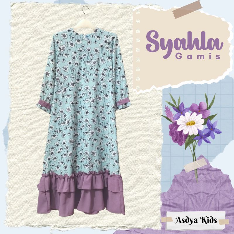 [3NCORE] Syahla CHILDREN& 39;S GAMIS BY ASDAKIDS