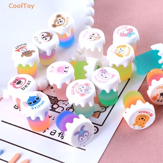 Cooltoy ขวดแยมน้ําผึ้งเรืองแสง ขนาดเล็ก สําหรับบ้านตุ๊กตา 4 ชิ้น