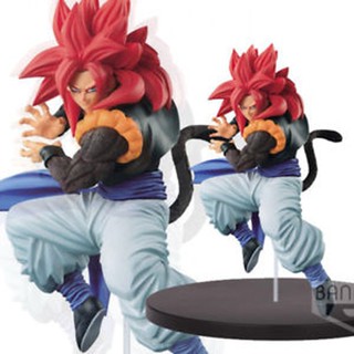 Gogeta Super Saiyan 4 ของแท้ JP แมวทอง - Scultures Banpresto [โมเดลดราก้อนบอล]