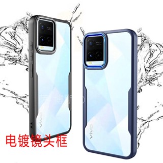 Case Vivo Y33S / Y33T เคสหลังใส เคสกันกระแทก เคส VIVO Y33S เคสขอบนิ่มหลังแข็ง เคสPC+TPU ส่งจากไทย