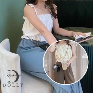 พร้อมส่ง  สายเดี่ยวคอตอน  ทรงเกาะอกเซ็กซี่  ผ้านิ่มใส่สบาย  เสื้อครอปสายเดี่ยว  เสื้อครอปคอตตอน