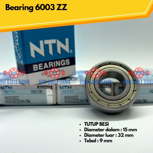 แบริ่ง 6003 ZZ NTN**