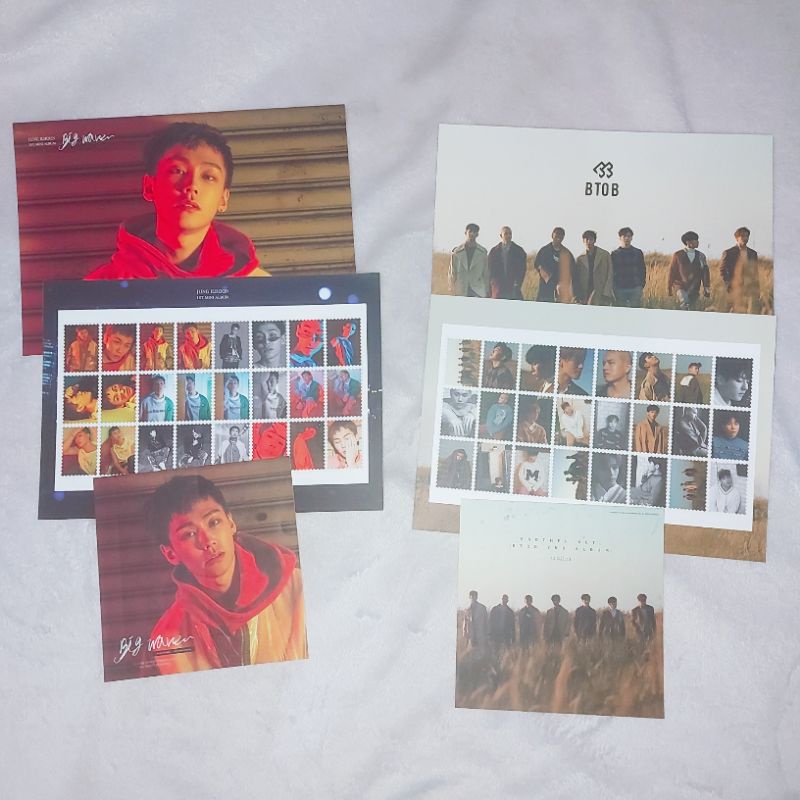 BB BROTHER ACT JUNG ILHOON สติ๊กเกอร์โพสต์ WAVE ขนาดใหญ่