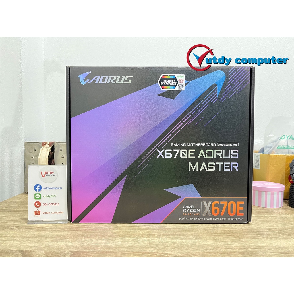 GIGABYTE X670E AORUS MASTER (SOCKET AM5) (E-ATX)