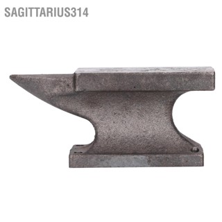 Sagittarius314 ทั่งฮอร์นเหล็กหล่อ 3LB ม้านั่งกันสนิมความแข็งสูงปลอมเครื่องมือสำหรับโลดโผน