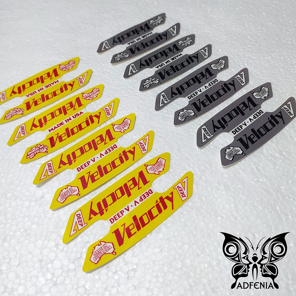 สติ๊กเกอร์รูปลอก Rims Velocity Deep V 700c