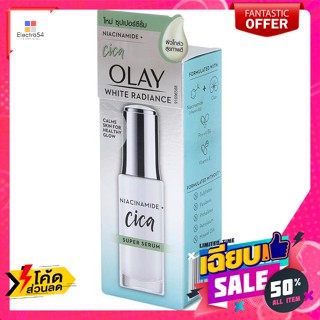 olay​(โอเลย์)​ โอเลย์ ไวท์ เรเดียนซ์ ไนอะซินาไมด์+ซิก้า ซุปเปอร์ เซรั่ม 30 มล. Olay White Radiance Niacinamide + Cika Su