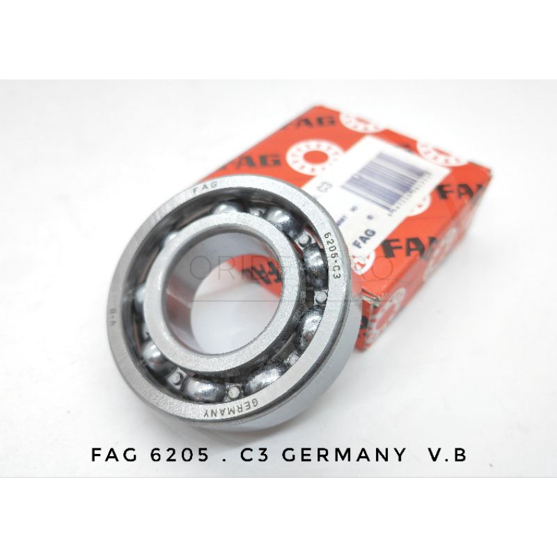 FAG X-life 6205 . 6204 . 6207 C3 แบริ่งความเร็วสูงเยอรมนี Yamaha y125z แบริ่งข้อเหวี่ยง
