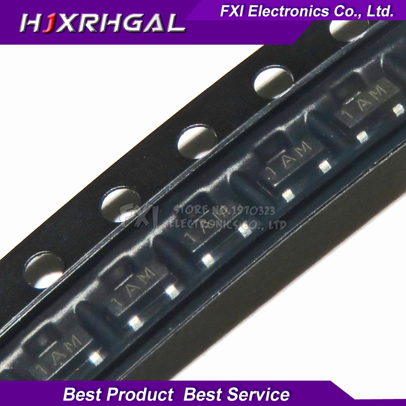 100PCS MMBT3904 2N3904 SOT23 3904 SOT SMD SOT-23 SOT23-3 1AM ทรานซิสเตอร์ใหม่