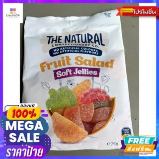 ขนม The Natural Fruit Salad วุ้นเจลลาติน สำเร็จรูป กลิ่นผลไม้ 240กรัมThe Natural Fruit Salad Instant Gelatin