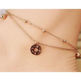 สร้อยข้อเท้าสำหรับผิวแพ้ง่าย Merry go round Anklet_AT004