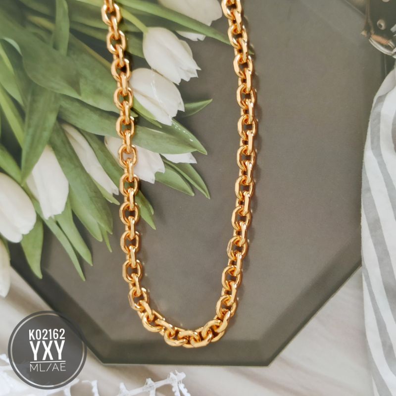 Yaxiya สร้อยคอ medan Chain หนา 45 ซม. K02162