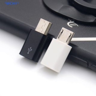 Mchy&gt; อะแดปเตอร์แปลง Type C ตัวเมีย เป็น Micro USB ตัวผู้ สําหรับโทรศัพท์ Android 1 ชิ้น