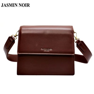 Jasmin NOIR กระเป๋าสะพายข้าง หนัง PU มีตัวล็อค สําหรับผู้หญิง