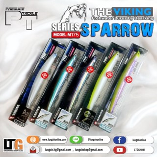 อุปกรณ์ตกปลา เหยื่อปลอม The Viking by Bearking Sparrow Series M175