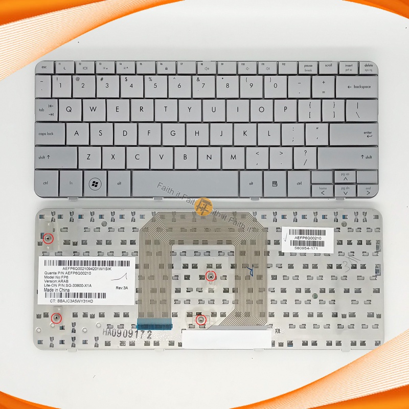 สําหรับ HP Pavillion DM1-1000 DM1-1022TU DM1-1023TU คีย์บอร์ด