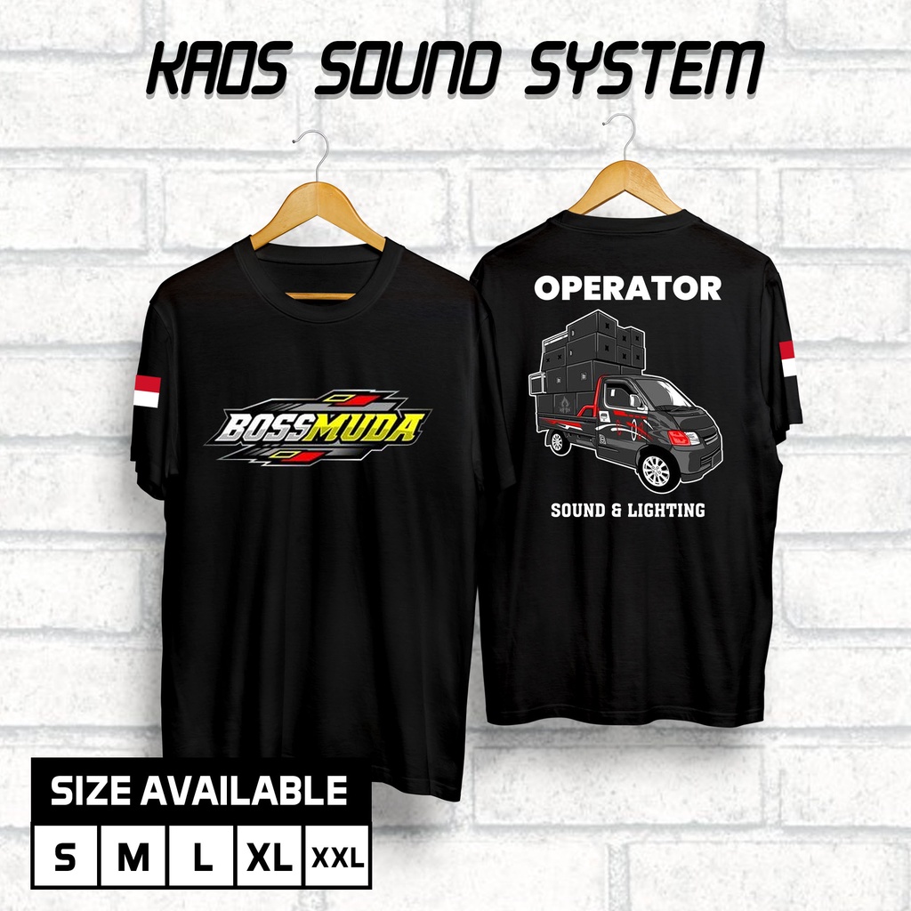 AUDIO CREW T-SHIRT SOUND SYSTEM CREW T-SHIRT OWN DESIGN DISTRO QUALITY AUDIO T-SHIRT - SOUND SYSTEM 