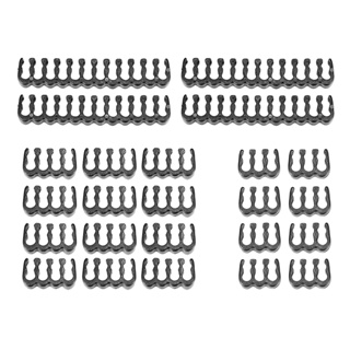 24pcs Home Extension Durable Office For PC Management Keep Tidy 6Pin 8Pin 24Pin 3mm To 3.6mm Cable Comb
