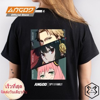 เสื้อยืดแขนสั้น พิมพ์ลายอนิเมะ SPY X FAMILY ANGOD FORGER DISTRO สําหรับครอบครัว_03