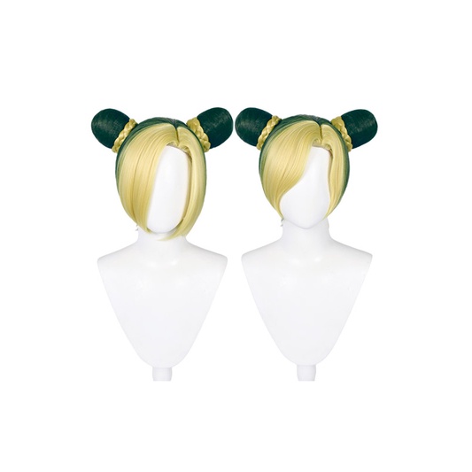 วิกผม.Cosplay.Jolyne.Cujoh จาก JoJo's.Bizarre.Adventure เหมาะสำหรับฮาโลวีนและงานแสดงコミックコン