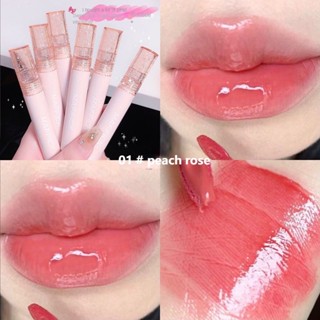 ลิปกลอส ลิปหมี คาปูวินิ บับเบิลแบร์ ลิปไม่ติดแมสก์ สีชัด ติดทน กันน้ำ Cappuvini Lip Glaze