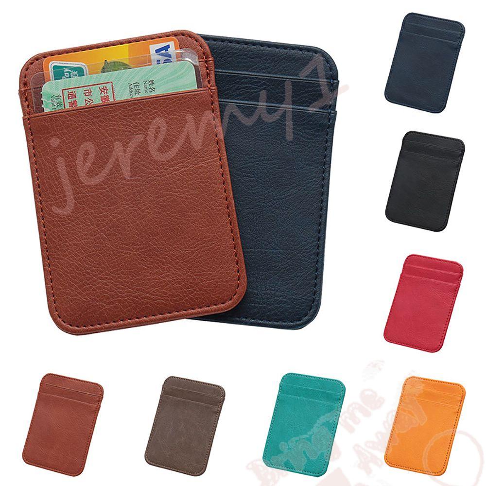 Card Holders 37 บาท Jeremy1 กระเป๋าสตางค์หนัง Pu ใส่บัตรเครดิตกระเป๋าใส่เหรียญบัตรเครดิตสําหรับผู้หญิงผู้ชาย Women Bags