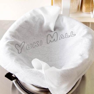 Yuki ผ้าขาวบาง(เล็ก) สำหรับนึ่งอาหาร สามารถซักแล้วนำกลับมาใช้ใหม่ได้ Steamer mat